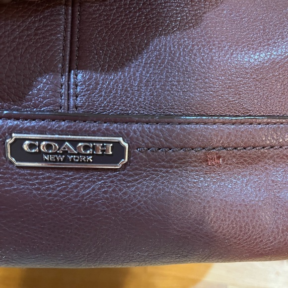 Coach Leather Carrie Tote Bag - Picture 5 of 16